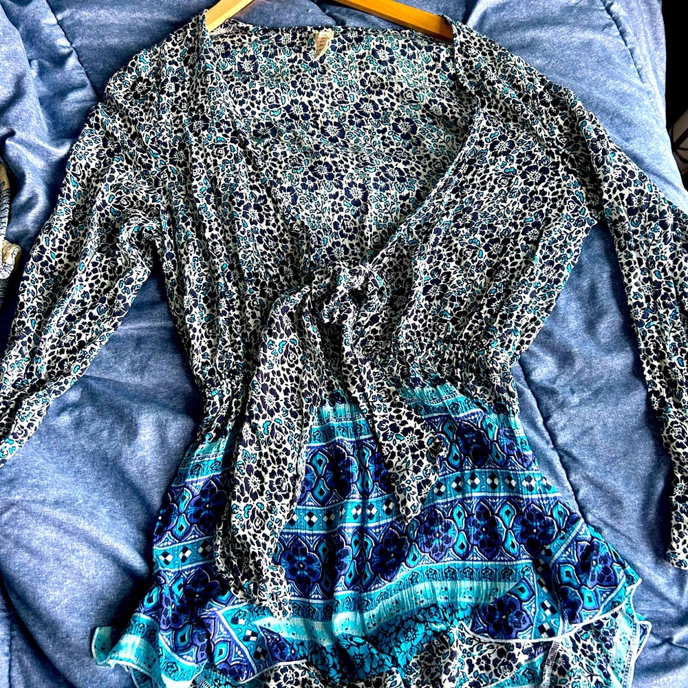 Raga Winona Tie Romper size small